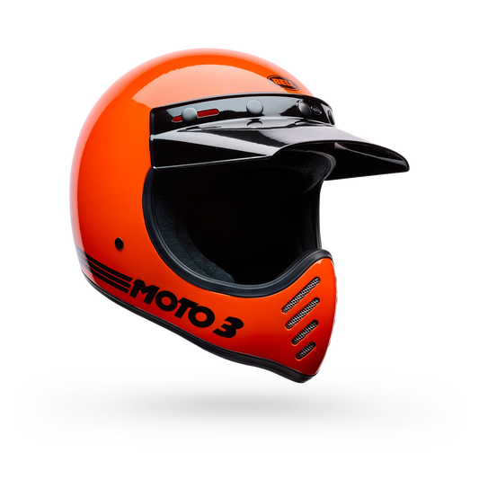 Bell Moto-3 Helmet Gloss Orange