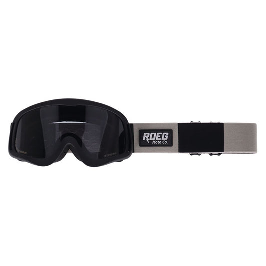 Roeg Peruna Goggle - Stripe Light Grey