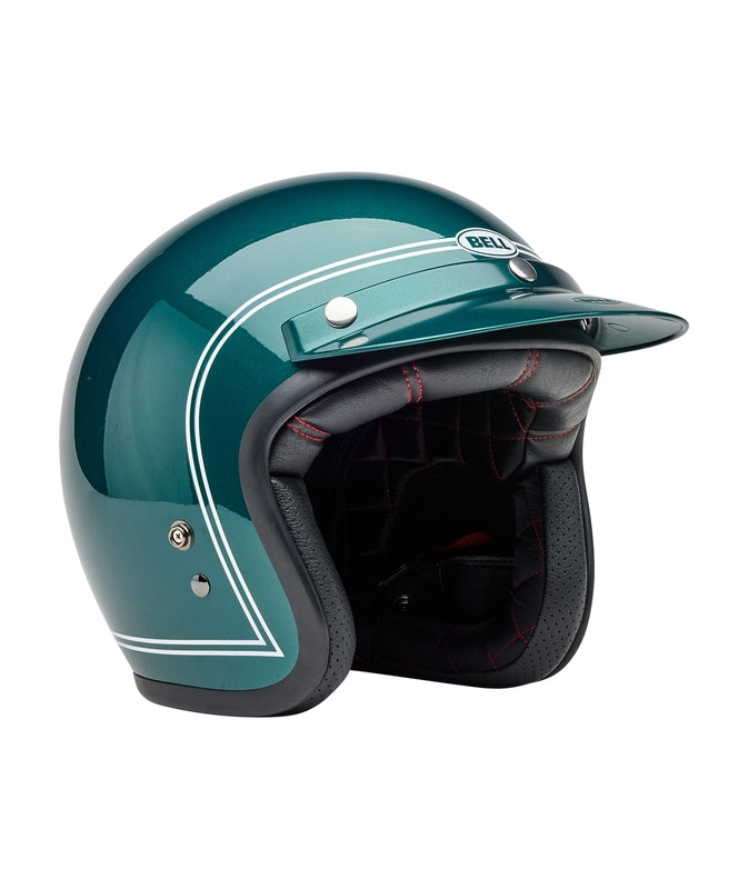 BELL Custom 500 Helmet - Steve McQueen Riverside Metallic Green