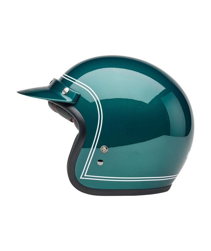 BELL Custom 500 Helmet - Steve McQueen Riverside Metallic Green
