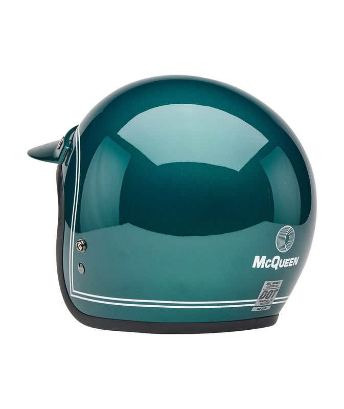 BELL Custom 500 Helmet - Steve McQueen Riverside Metallic Green