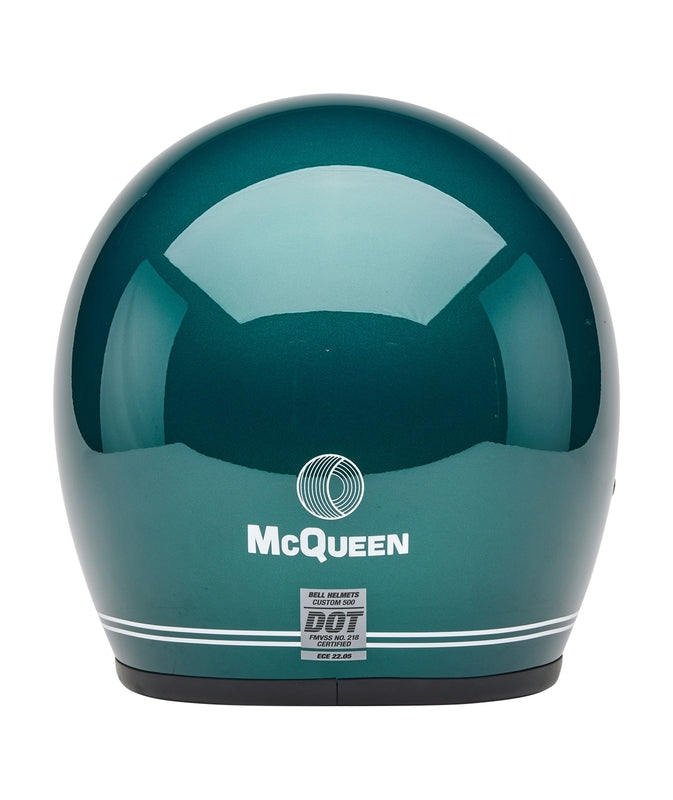 BELL Custom 500 Helmet - Steve McQueen Riverside Metallic Green