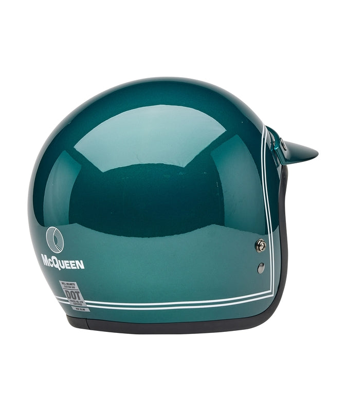BELL Custom 500 Helmet - Steve McQueen Riverside Metallic Green