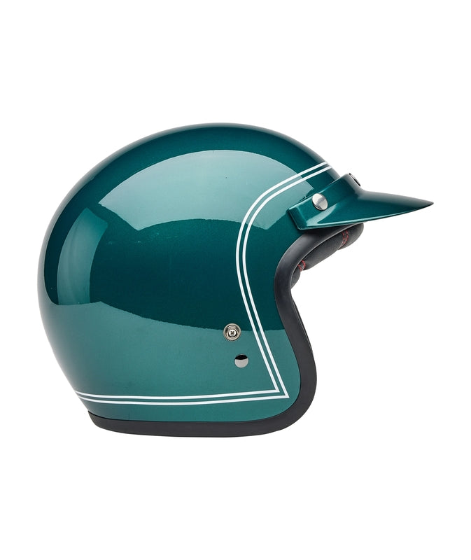 BELL Custom 500 Helmet - Steve McQueen Riverside Metallic Green