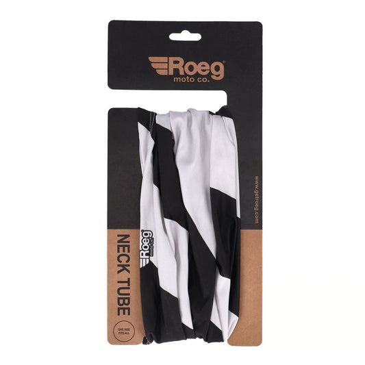Roeg Striped tunnel offwhite/black