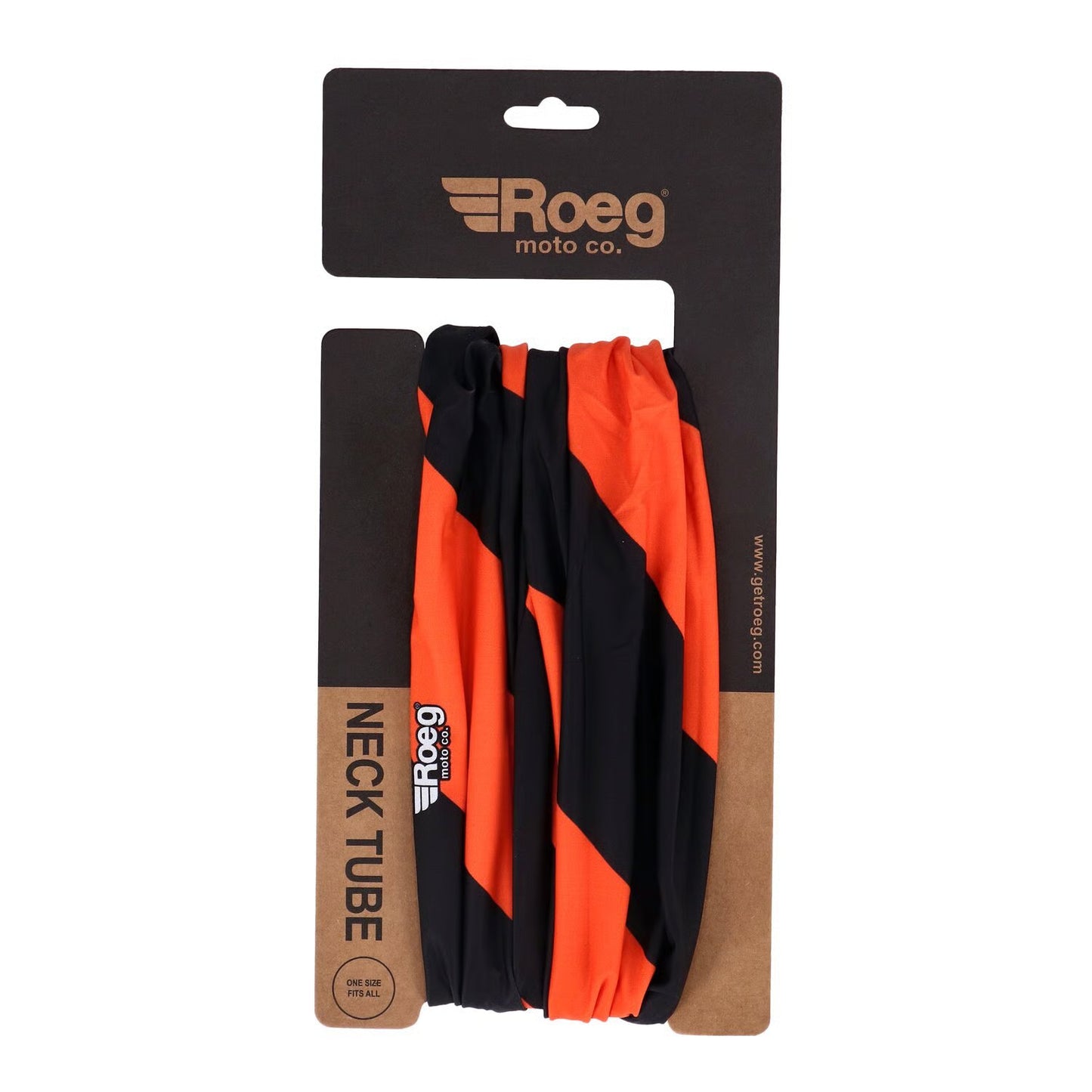 Roeg Striped tunnel orange/black