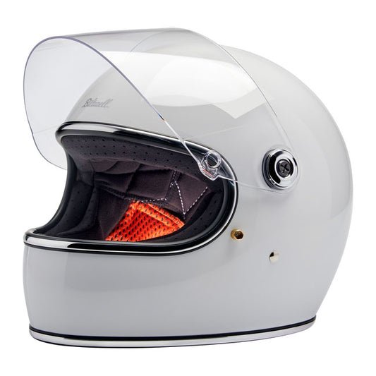 BILTWELL GRINGO S HELMET GLOSS WHITE