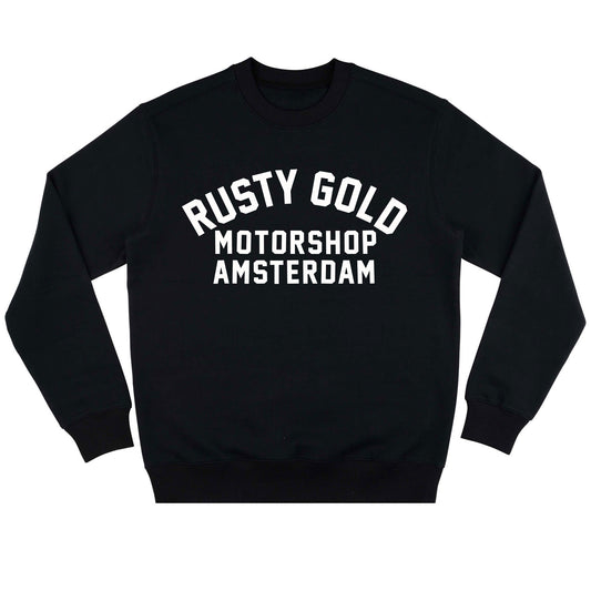 Rusty Race Sweater Black & White