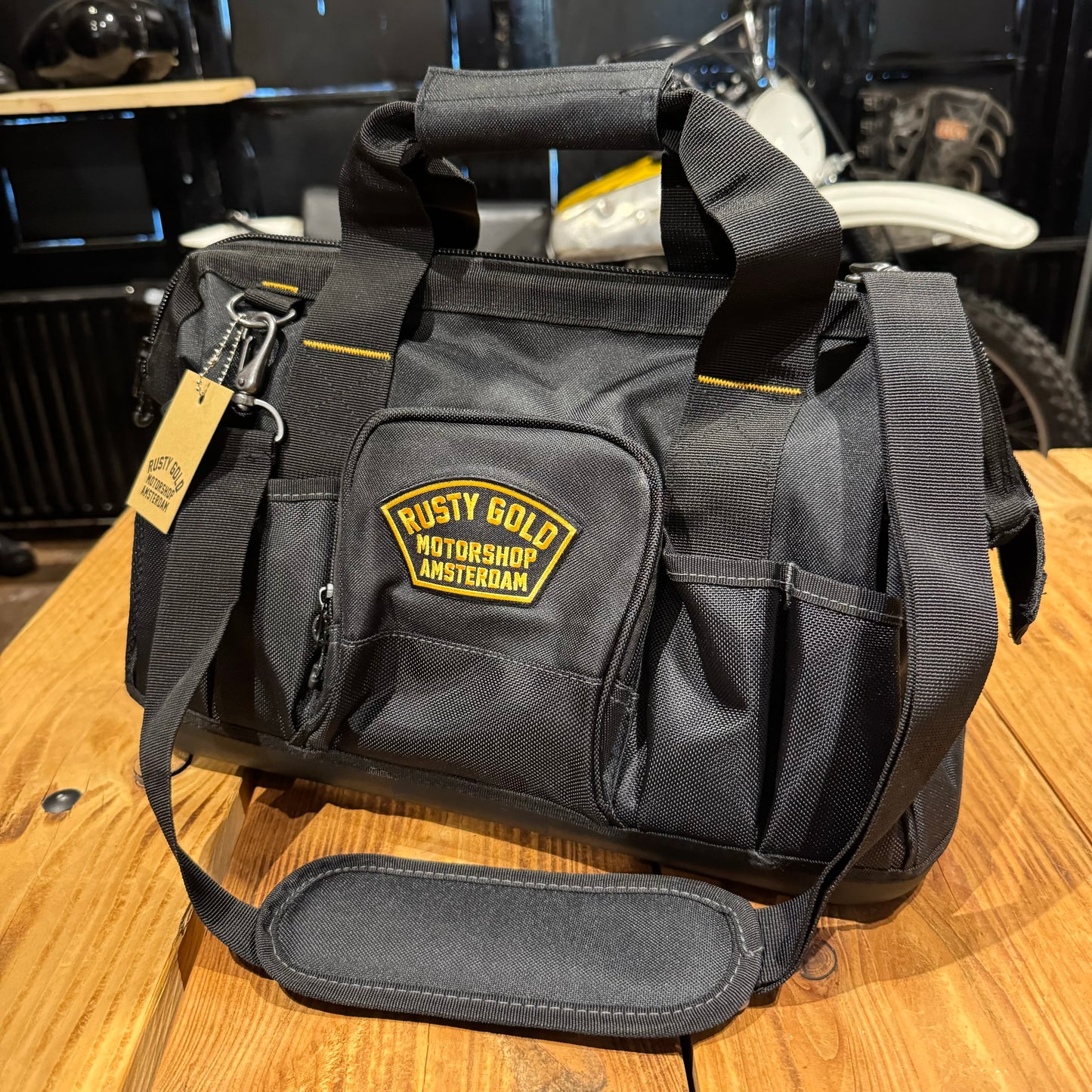 Rusty Gold Tool Bag