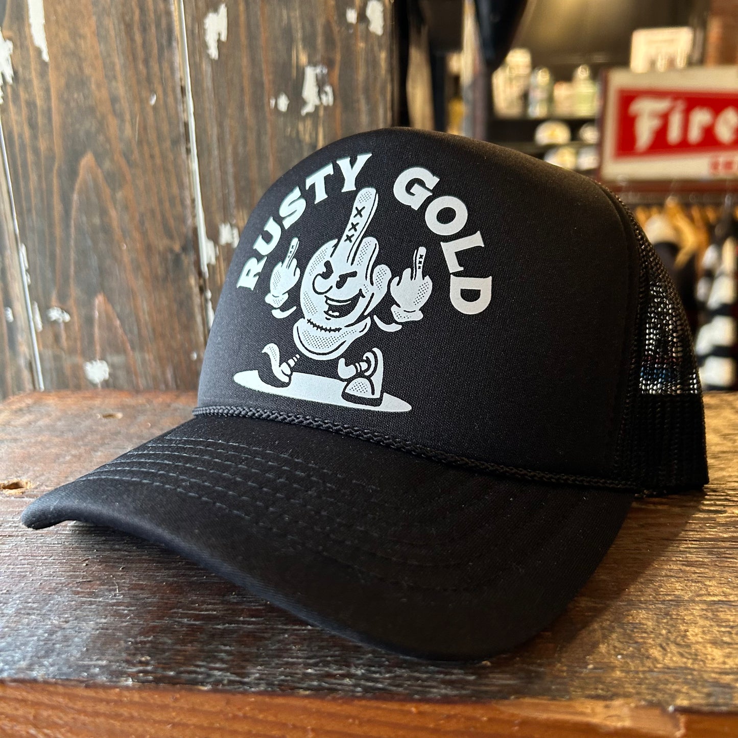 Rusty Gold Tough Glove Trucker