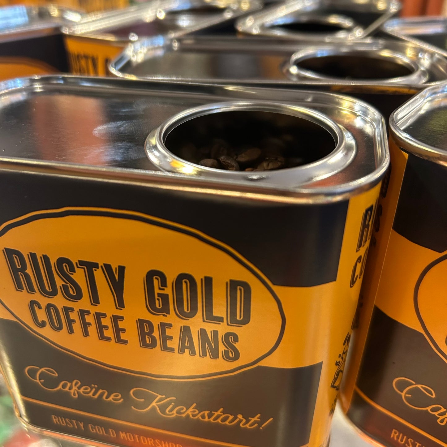 Rusty Gold Coffee Beans