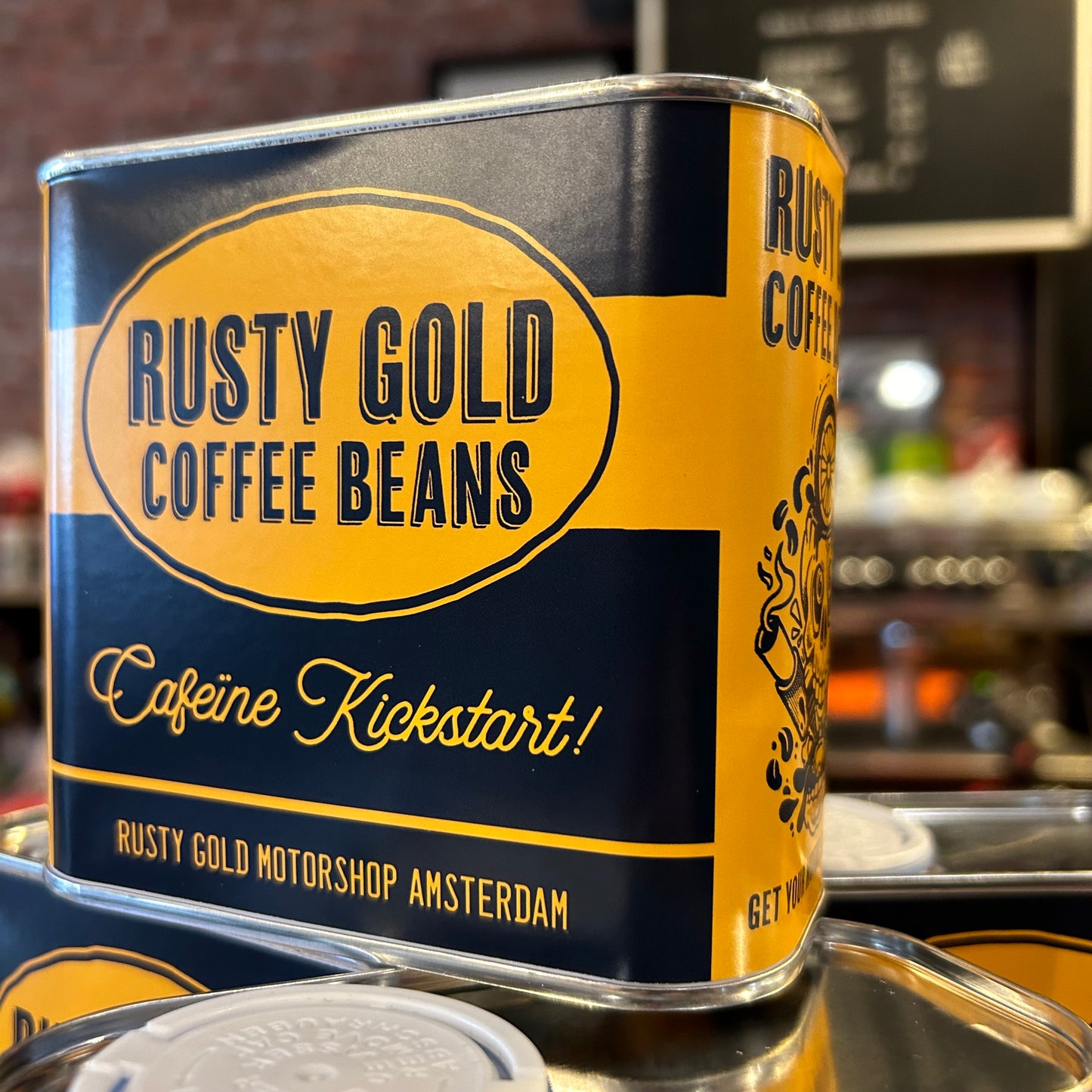 Rusty Gold Coffee Beans