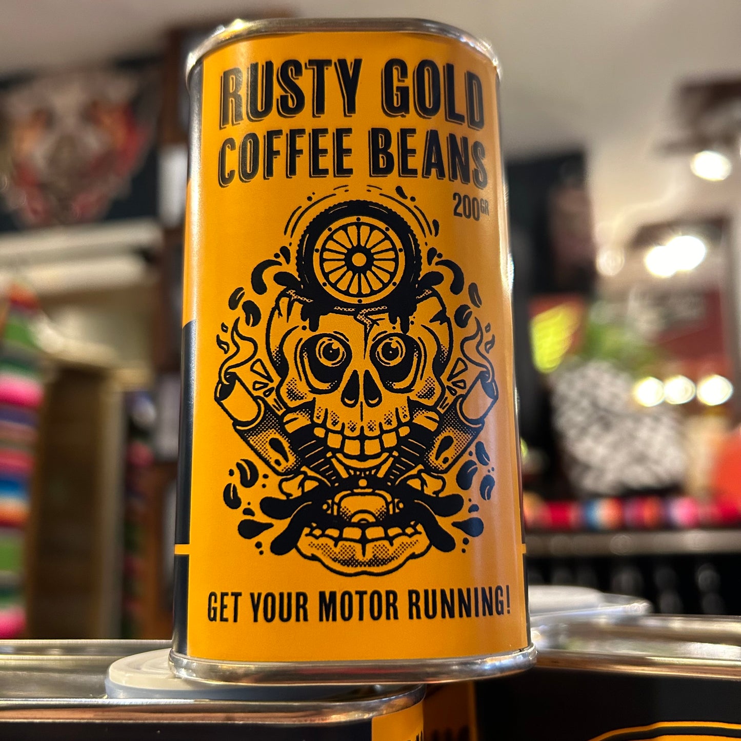 Rusty Gold Coffee Beans