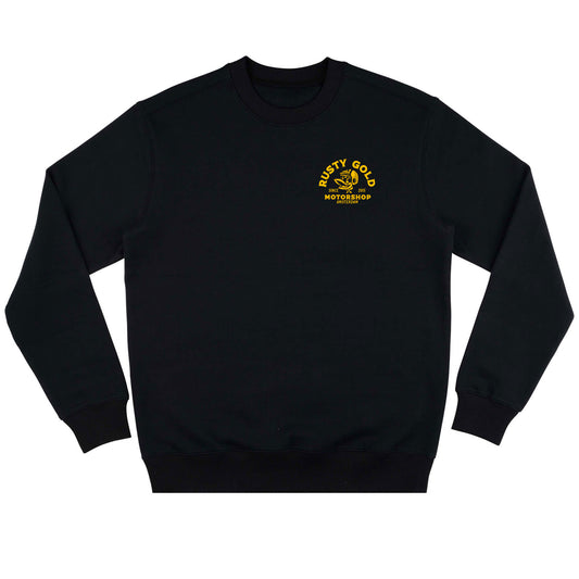 Rusty Gold Magpie Sweater Black & Yellow