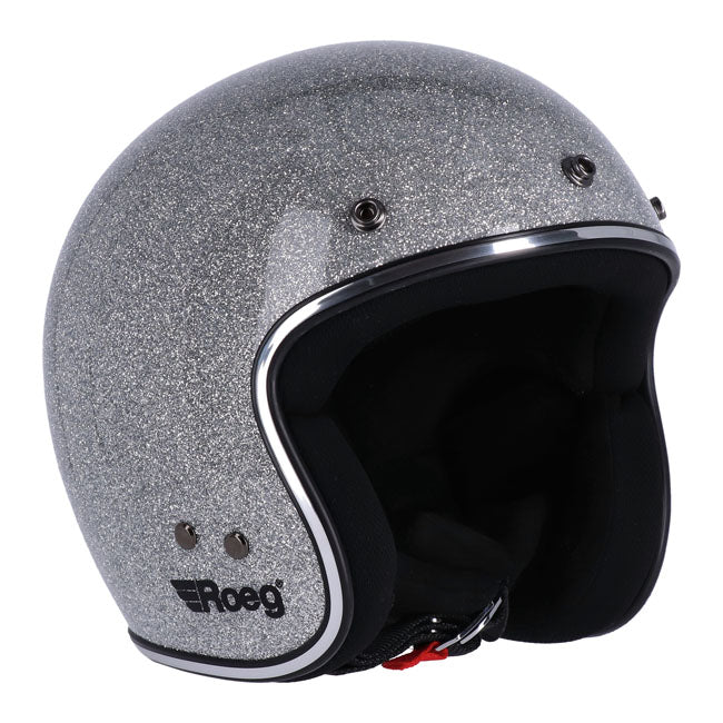 ROEG JETT HELMET DISCO BALL SILVER