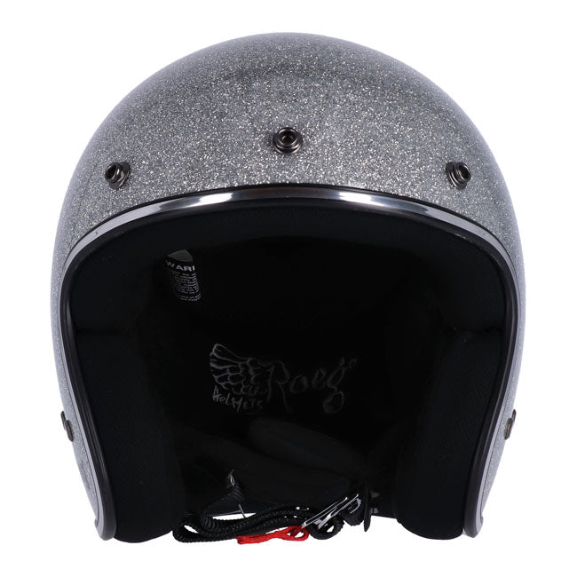 ROEG JETT HELMET DISCO BALL SILVER