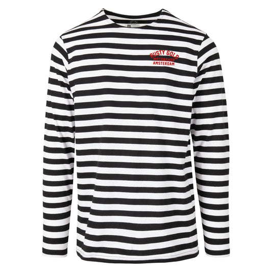Rusty Gold 'Folsom' Long Sleeve - Black/Red