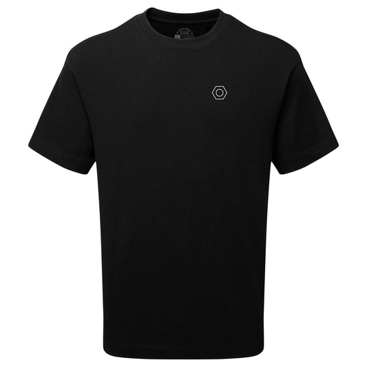 Rusty Gold Left Right Tee Black