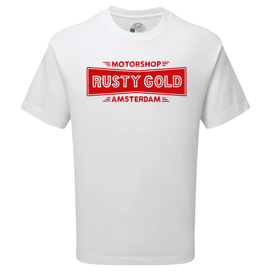 Rusty Gold Fire Tee