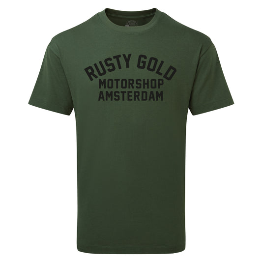 Rusty Race Tee - British Racing Green