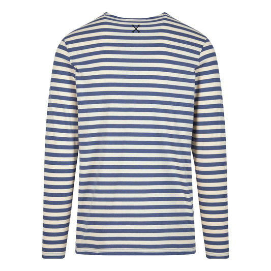 Rusty Gold 'Folsom' Long Sleeve - Blue&Black