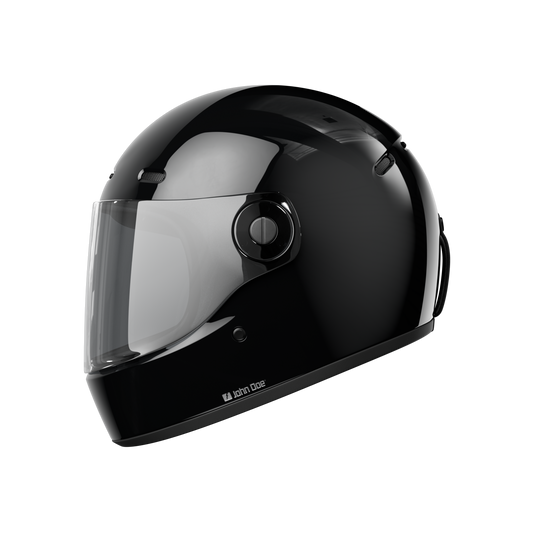 John Doe JD/ONE Frozen helmet - Gloss Black