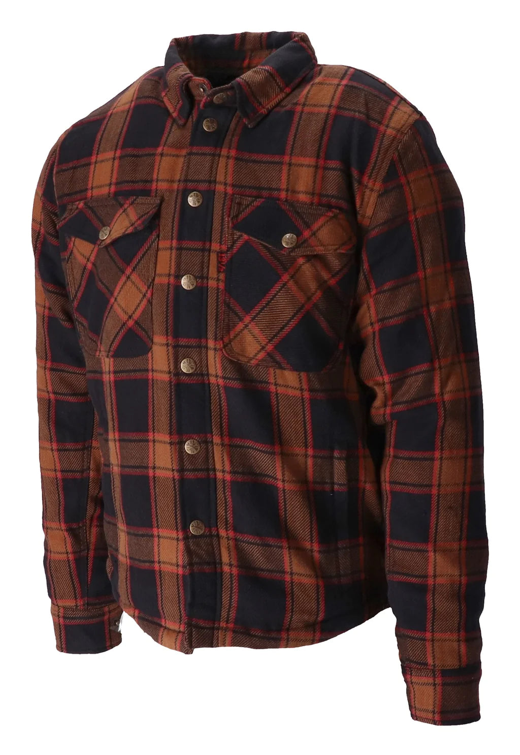 13½ Long Run protective shirt Checkered Black&Brown