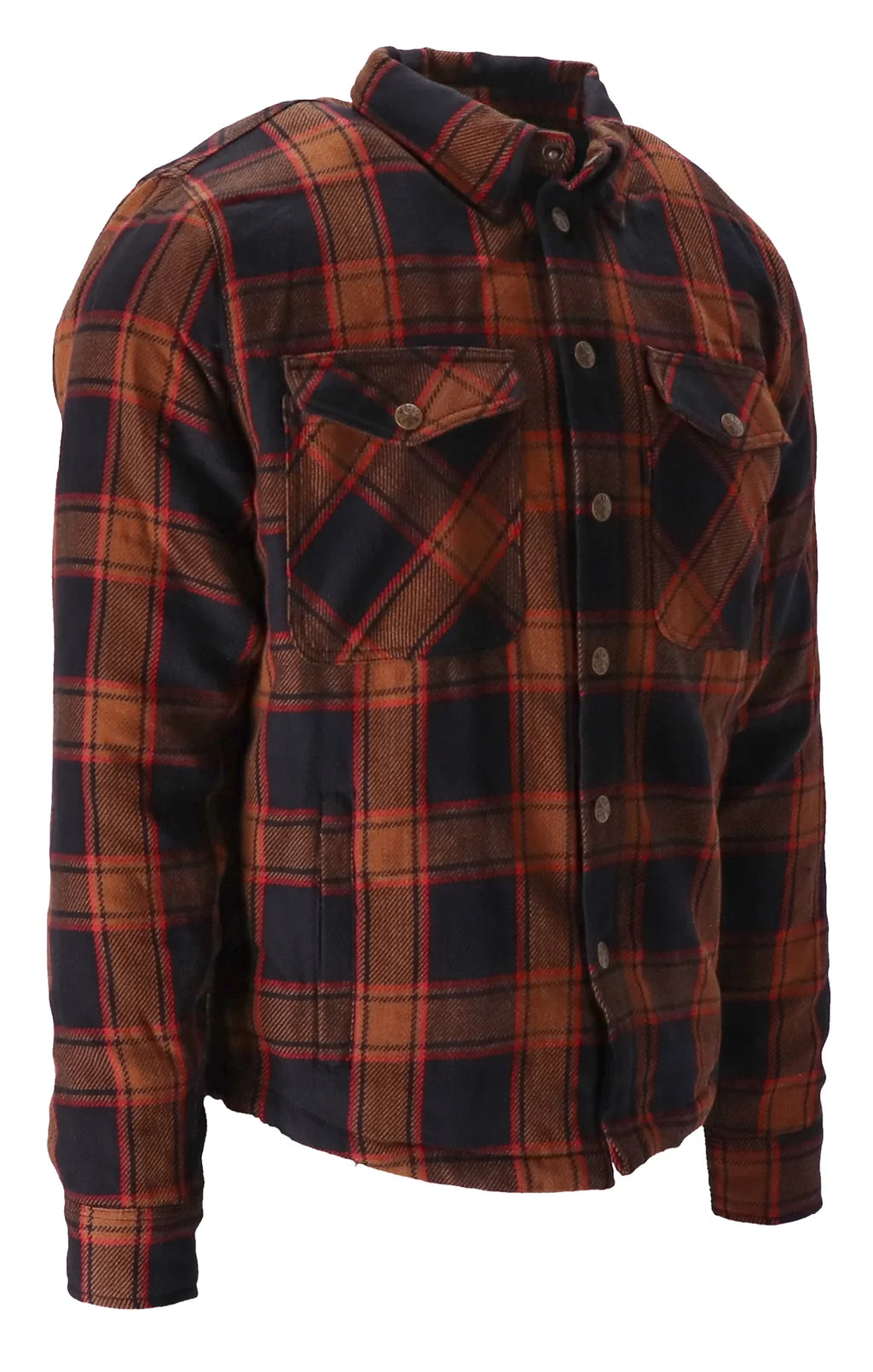 13½ Long Run protective shirt Checkered Black&Brown