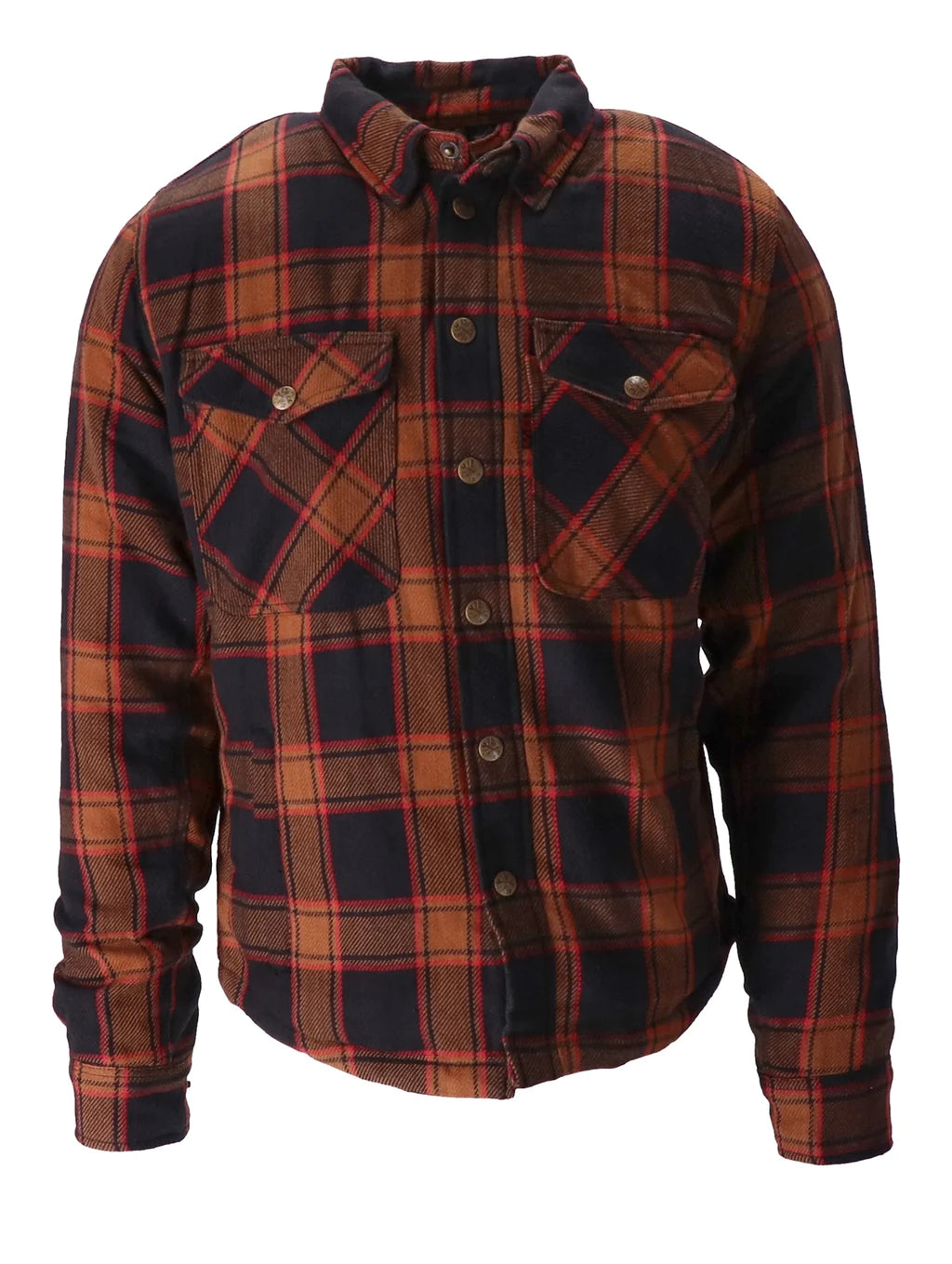 13½ Long Run protective shirt Checkered Black&Brown