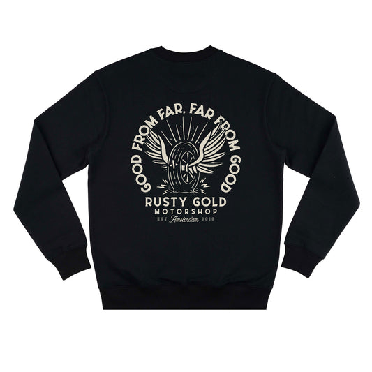 Rusty Gold Far from good Sweater Black