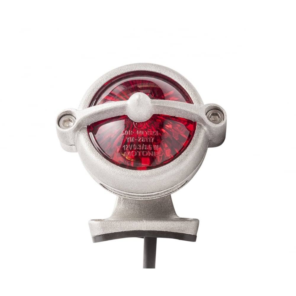 Motone Bel Air Tail Light + Fender Mount Kit - Shot Blast