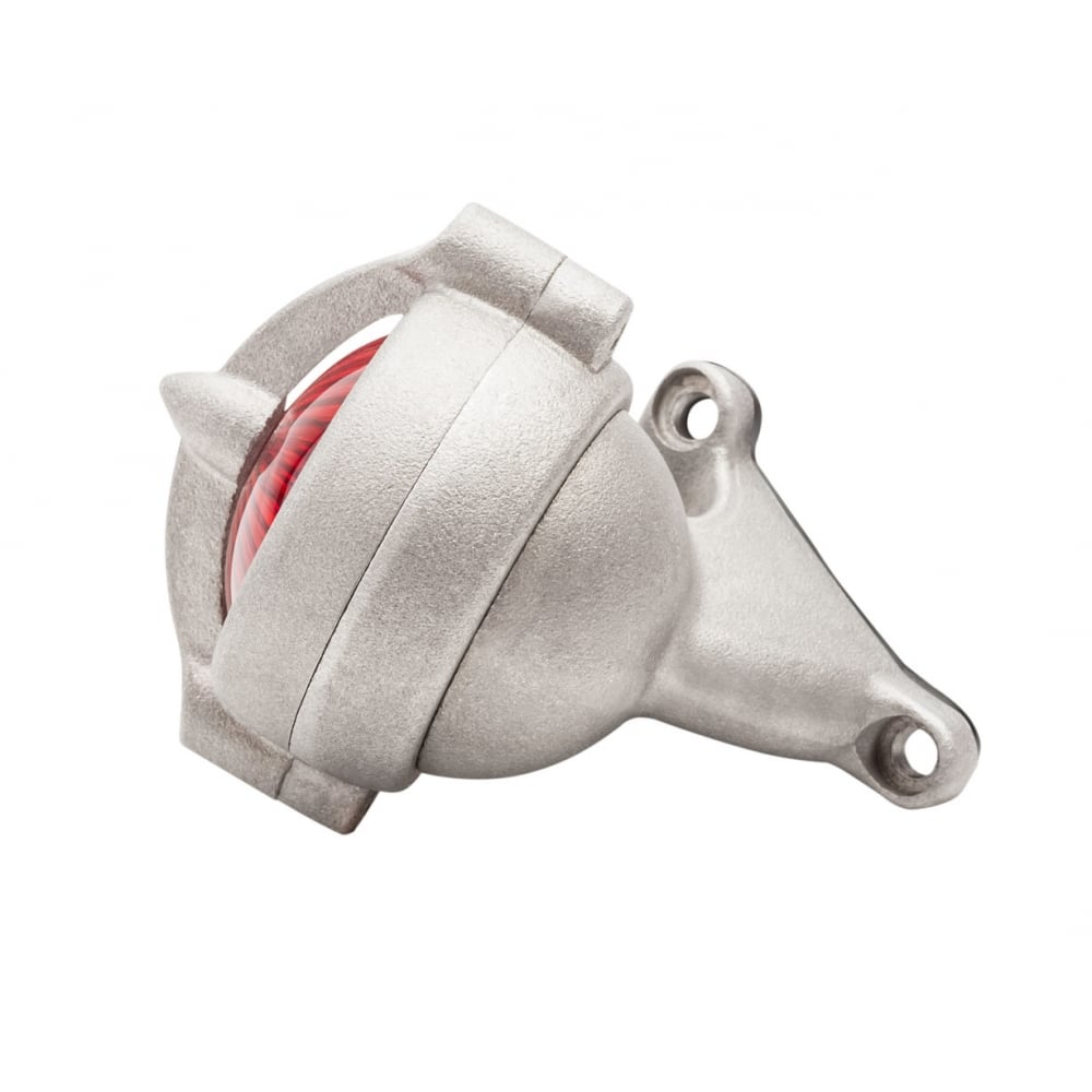 Motone Bel Air Tail Light + Fender Mount Kit - Shot Blast