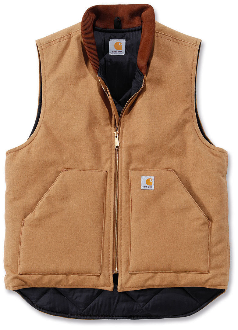 Carhartt Arctic Quilt Lined Vest Duck Brown – Rusty Gold Motorshop