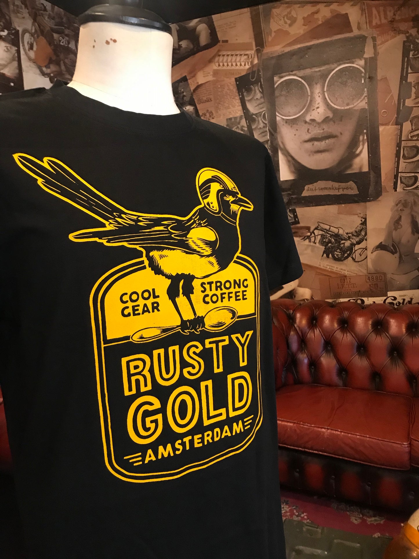 Rusty Gold Shop Tee