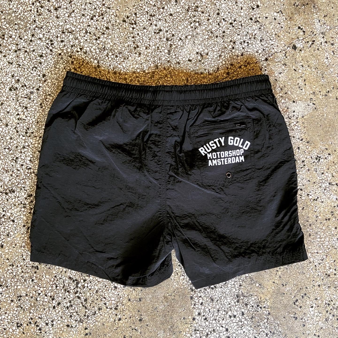 Rusty Gold Swim Shorts