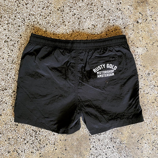 Rusty Gold Swim Shorts