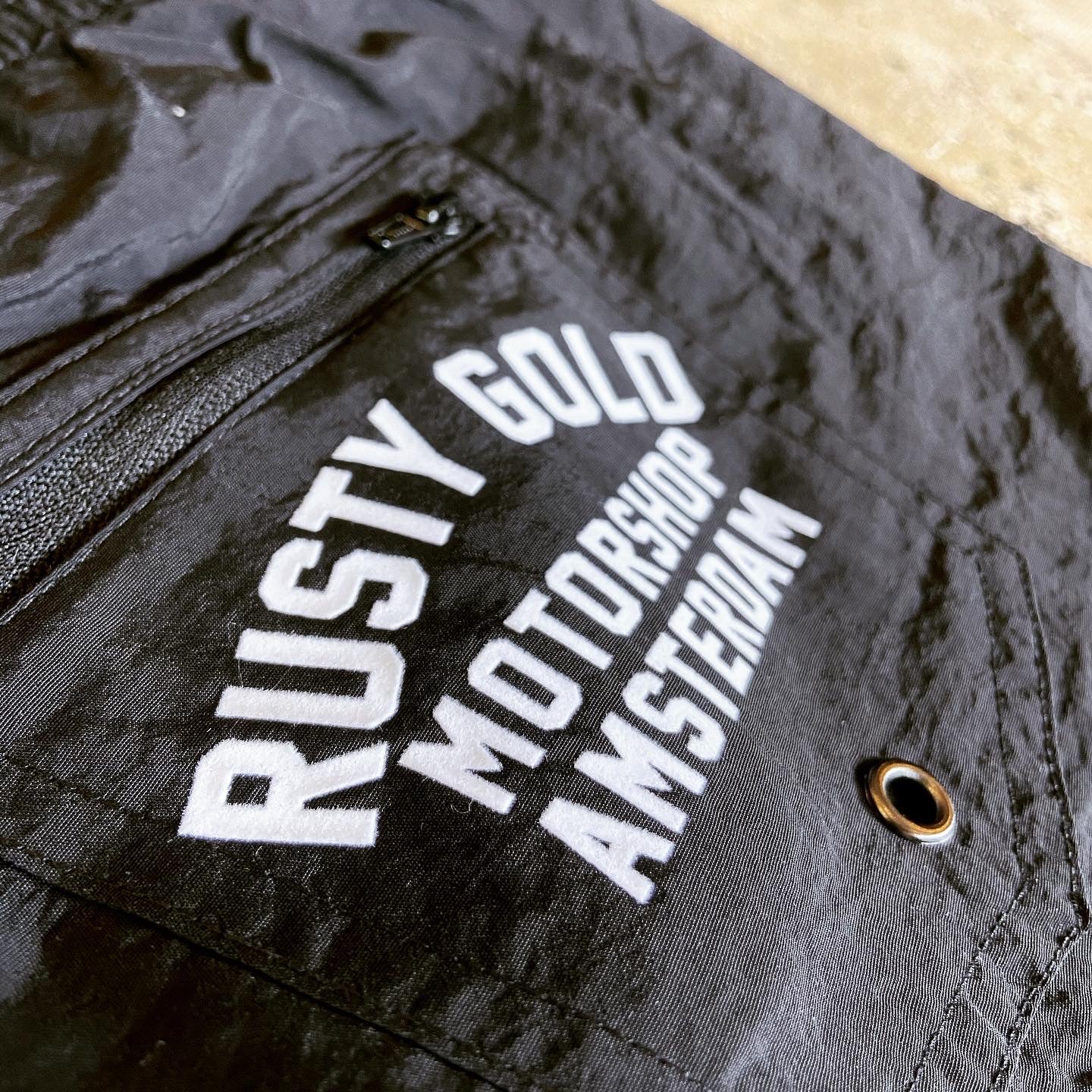 Rusty Gold Swim Shorts