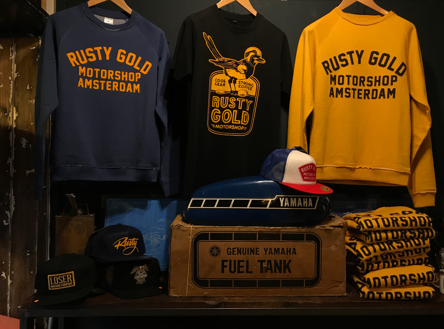 Rusty Gold Trucker RWB