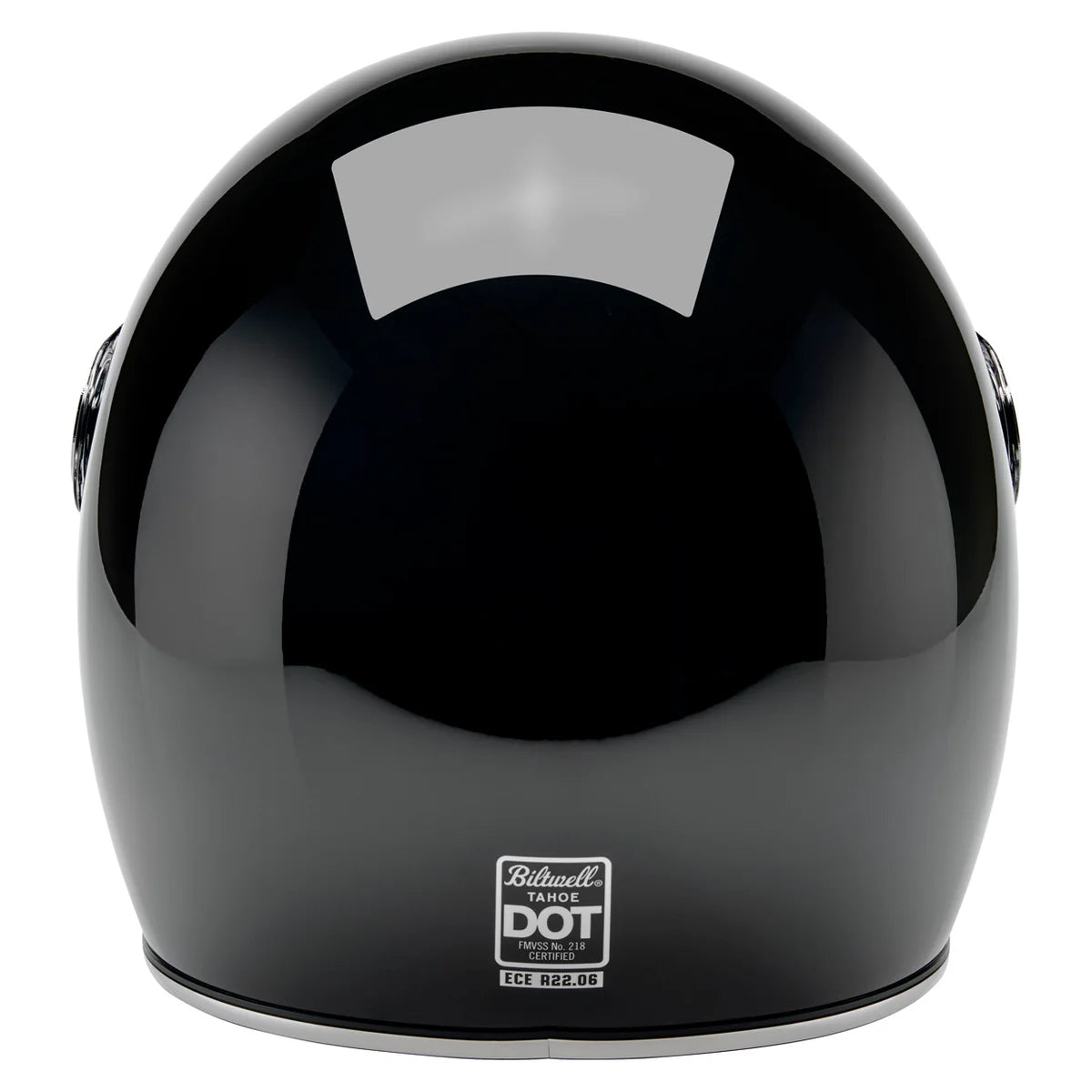 BILTWELL TAHOE HELMET METALLIC GLOSS BLACK