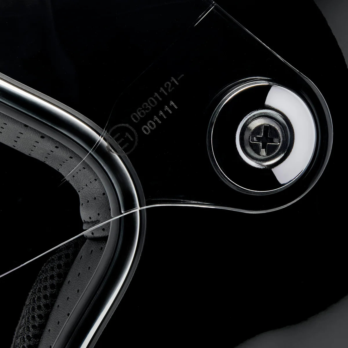 BILTWELL TAHOE HELMET METALLIC GLOSS BLACK