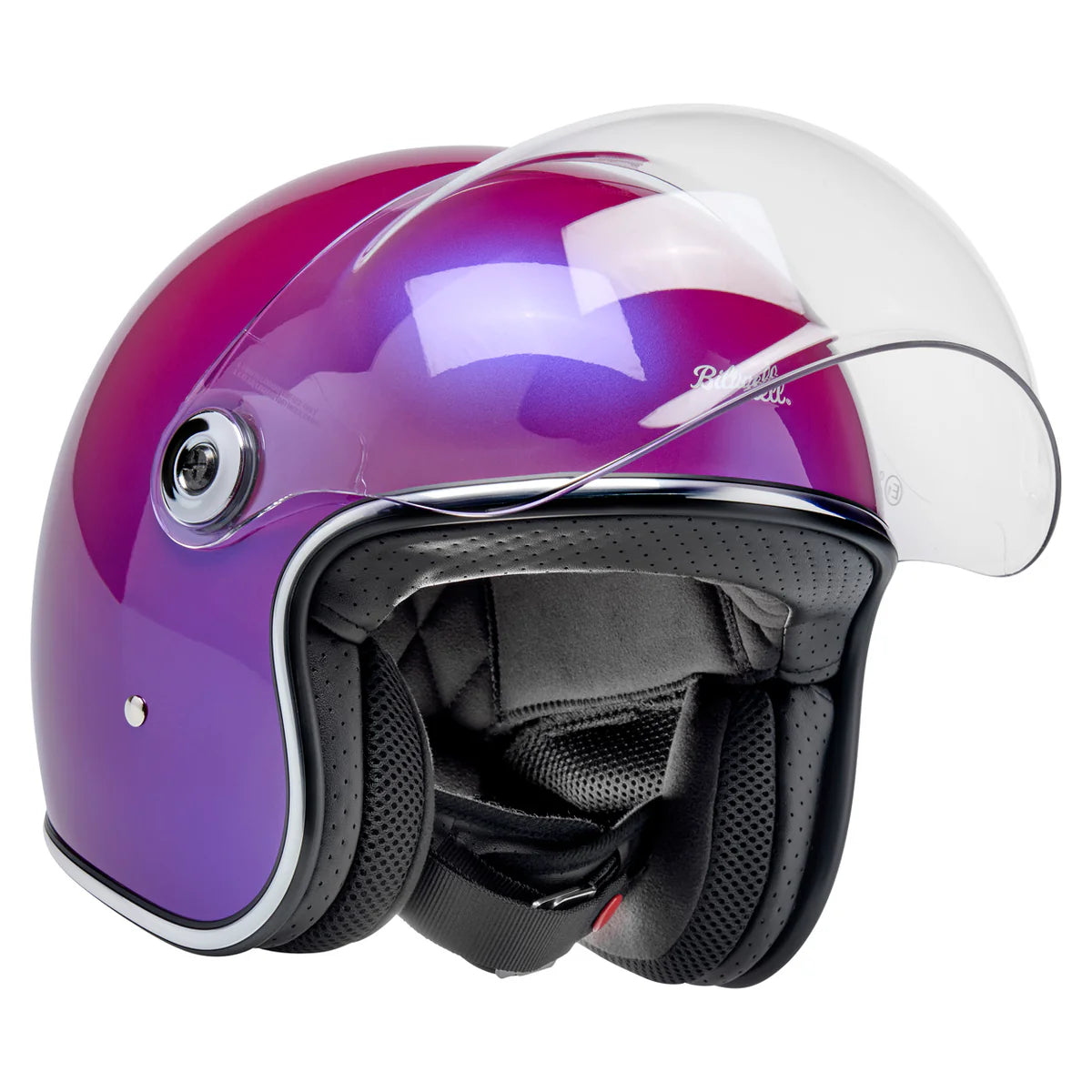 BILTWELL TAHOE HELMET METALLIC GRAPE