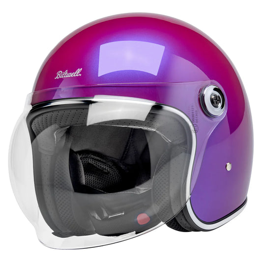 BILTWELL TAHOE HELMET METALLIC GRAPE
