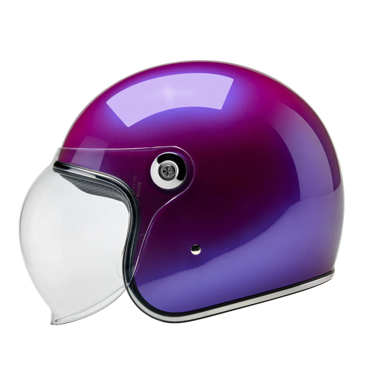 BILTWELL TAHOE HELMET METALLIC GRAPE