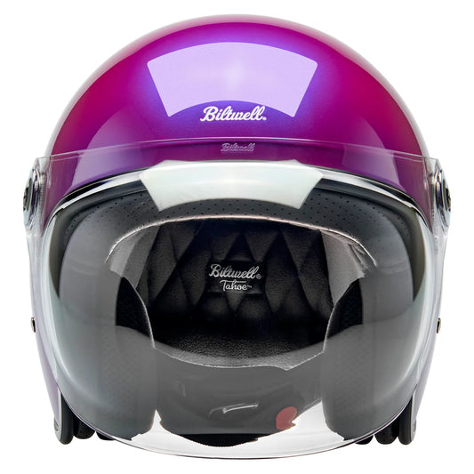 BILTWELL TAHOE HELMET METALLIC GRAPE