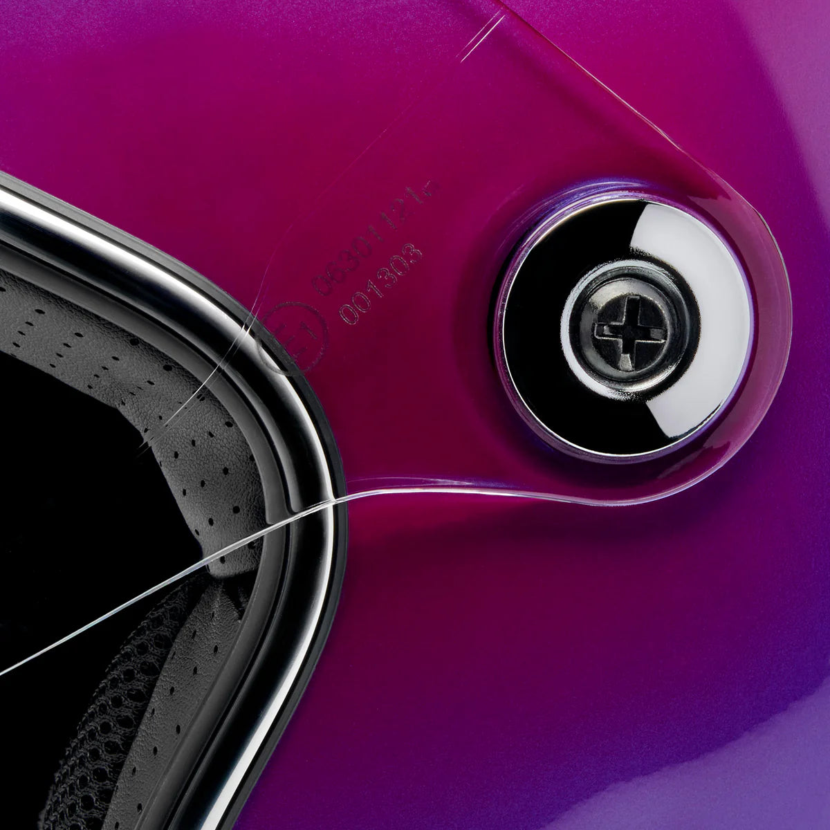 BILTWELL TAHOE HELMET METALLIC GRAPE
