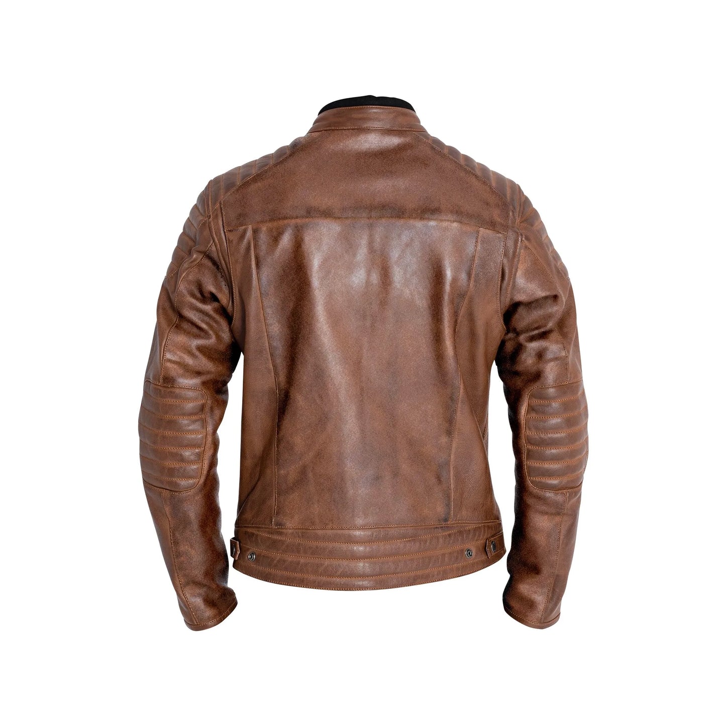 John Doe 'Dexter' Leather Motorcycle Jacket Brown