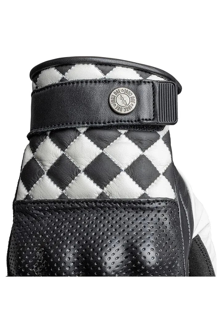 John Doe Tracker Gloves - Race Black & White