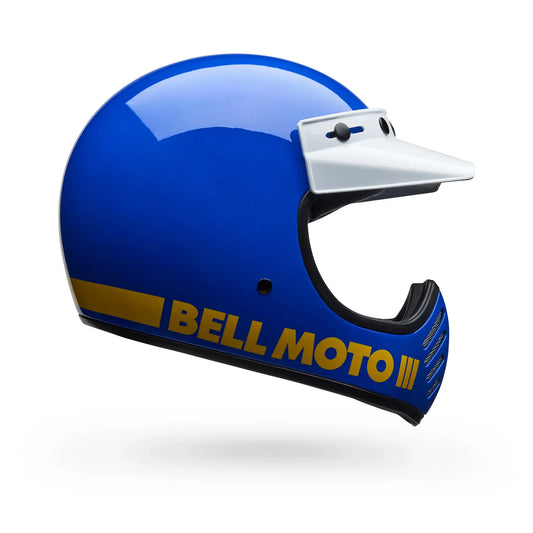 Bell Moto-3 Helmet Classic Gloss Blue