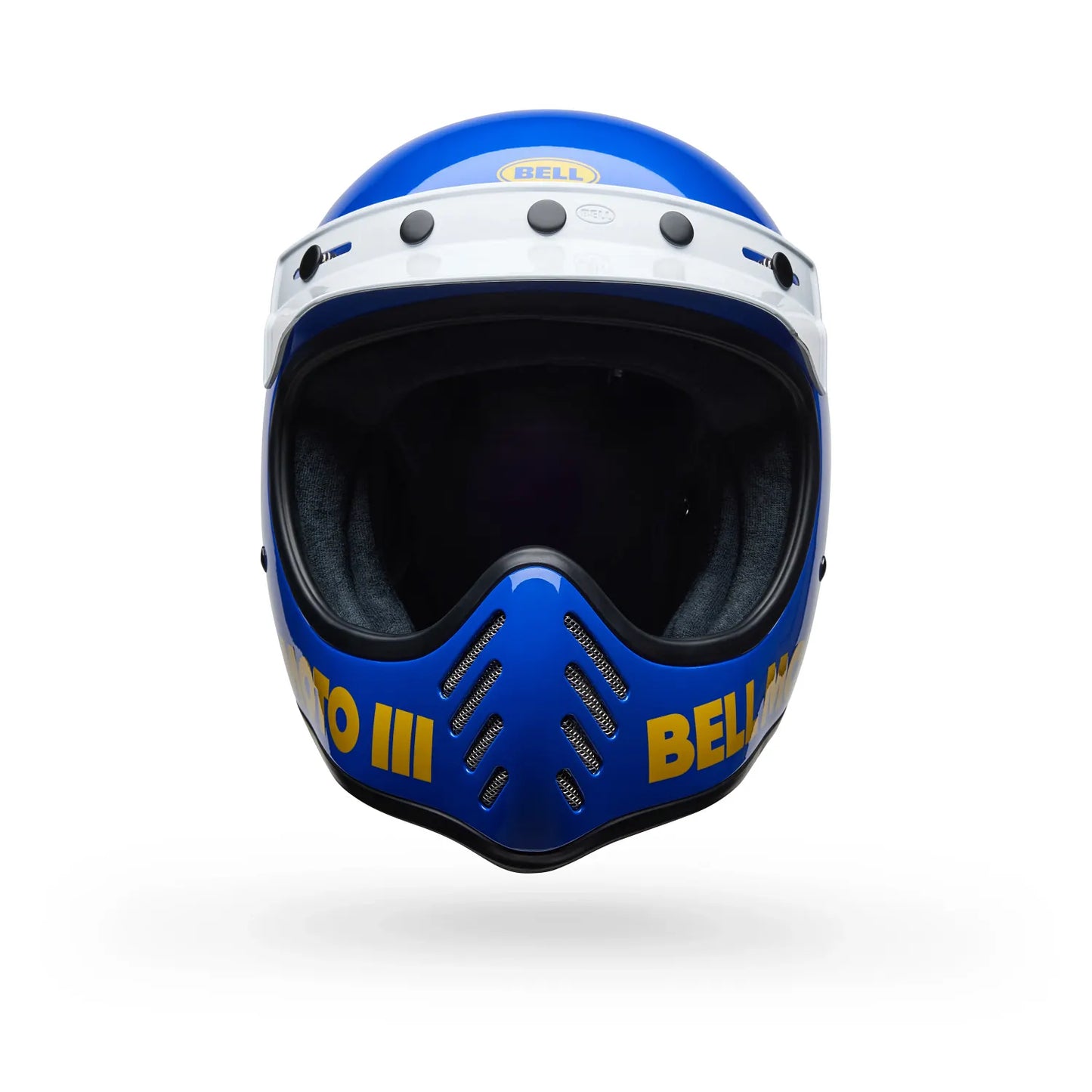 Bell Moto-3 Helmet Classic Gloss Blue