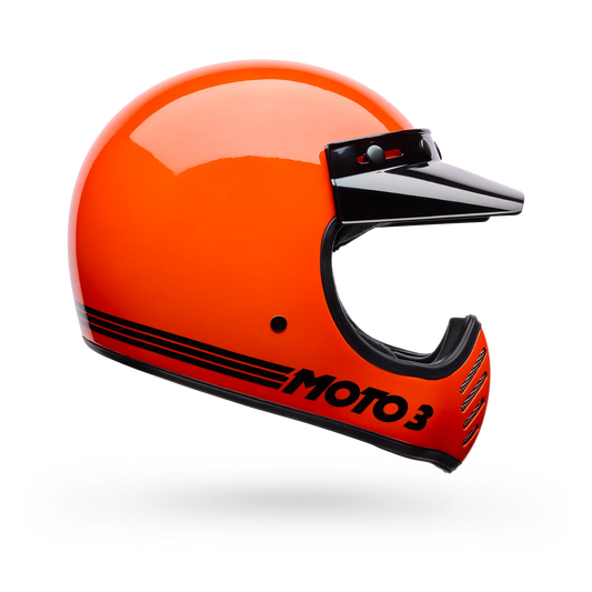 Bell Moto-3 Helmet Gloss Orange